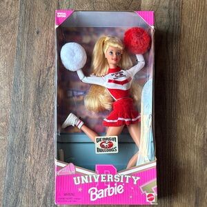 Mattel 1996 special edition Barbie University- Georgia Bulldogs